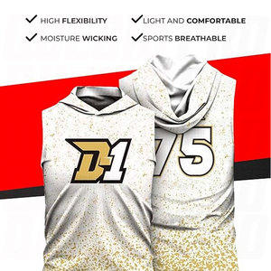 Sweat à capuche de football personnalisé 7v7, imprimé sur mesure avec nom et numéro, vêtements de sport respirants, tailles homme, femme et enfant, XS à 5XL - Product Image 6