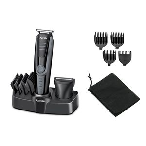 Rasoir électrique USB avec lames rotatives et grille de coupe interchangeables pour le visage et le corps, lavable, interface en allemand - Product Image 5