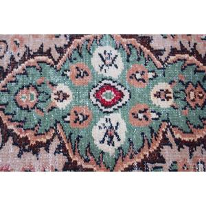 5.5x9.4 ft Rug, Turkish Vintage Large Rug, <b>Red</b> <b>Wool</b> Rug - Product Image 5