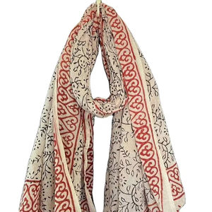 Indien fait à la main bloc imprimé pas cher prix en gros beaucoup de conception sarongs quantité Base paréos et écharpes plage couvertures - Product Image 1