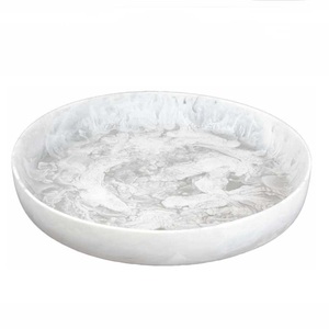 Plateau de service jetable en bois de manguier et époxy écologique fait à la main pour bar et usage domestique multifonction MOON RISE CRAFT - Product Image 1