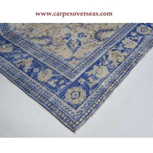 Tapis indien authentique en laine nouée à la main Tapis rembourré élégant et antidérapant pour le salon Expédition rapide - Product Image 3