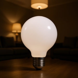 GLOBOLUX 100W 100 Incandescent <b>Bulb</b> E27 OPAL 230V - Product Image 3
