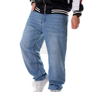 กางเกงยีนส์ทรงตรงผู้ชาย ดีไซน์ล่าสุด คุณภาพสูง สีอ่อน ระบายอากาศได้ดี เหมาะสำหรับฤดูร้อน ขายส่ง ปรับแต่งดีไซน์ได้ - Product Image 1
