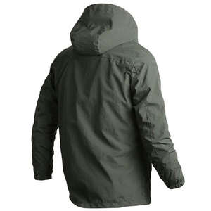 Veste coupe-vent pour hommes à la mode personnalisée du fabricant pakistanais 2024 Veste d'extérieur longue et mince au tarif de gros - Product Image 4
