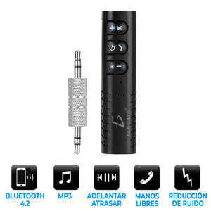 Ricevitore Bluetooth 5.1 per Musica e Chiamate con Funzione Vivavoce DSP, Stereo, Porta USB di Ricarica e Combinazione Porte AUX da 3,5 mm - Product Image 4