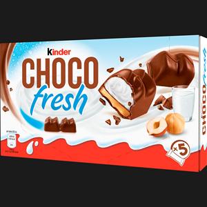 Soft <b>Chocolate</b> <b>Individually</b> K-inder ChocoFresh <b>Wrapped</b>, Creamy Milk <b>Chocolate</b> Bar - Product Image 2