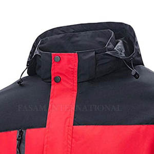 Veste coupe-vent légère de couleur unie veste d'hiver coupe-vent confortable à la mode - Product Image 4