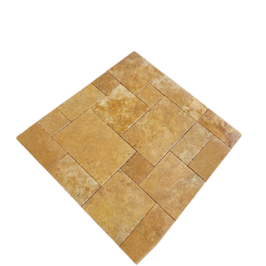 Turkiye กระเบื้องปูพื้นสีเหลืองทองลายฝรั่งเศสตกแต่งแบบโบราณสำหรับกลางแจ้งในบ้านลานบ้านวิลล่า - Product Image 1