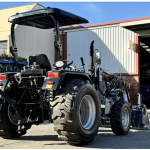 Para LOVOL New Condition 35HP 4WD Tractor de ruedas con CANOPY 4X4 Shuttle Shift 8 + 8 Dirección Potencia 75HP Motor 4WD Bomba Caja de cambios - Product Image 2