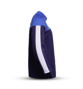 Recién llegado de fábrica, sudaderas con media cremallera para hombre con bolsillos para ropa informal de invierno con logotipo de marca personalizado - Product Image 6