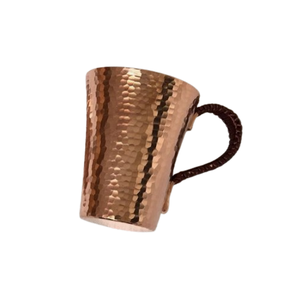Taza de cobre de diseño hecho a mano Acabado brillante Bar and Club Ayurveda Beneficios para la salud Hogar Cocina y restaurantes Uso - Product Image 4