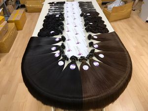 Prix de gros Nano Ring Kératine Tip Extensions de cheveux Cuticule alignée Perruques de cheveux humains bruts vietnamiens produits capillaires - Product Image 6