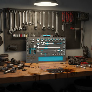 Juego de Herramientas Hazet de 56 Piezas con Llaves de Trinquete y Accesorios de 1/2'' y 1/4'' - Product Image 3