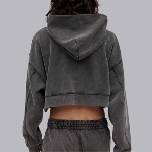 Sweat à capuche Boxy Fit pour femme doux, confortable et idéal pour les vêtements décontractés, les superpositions et les aventures en plein air en automne et en hiver - Product Image 5
