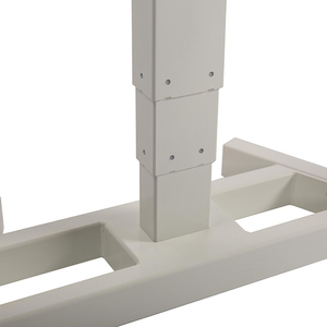 Single Column Base <b>Electric</b> Height Adjustable Metal Minimalist Office <b>Desk</b> for Bedroom - Product Image 2