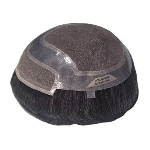 Cabello Natural 100% Humano, Prótesis Capilar, Sistema de Parches Capilares, Cabello Taz, Bangladesh - Product Image 4