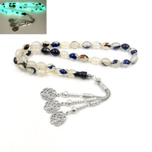 ลูกปัดอำพันอิสลามหลายชิ้นทำจากยางสังเคราะห์ - Product Image 3