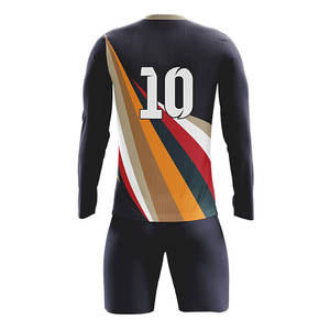 Meilleure conception d'uniforme de football personnalisé vêtements de sport 100% Polyester matériel ensemble d'uniformes de football personnalisés - Product Image 6