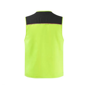 Gilet léger à col en V en maille respirante et à séchage rapide pour hommes utilitaire de poche pratique pour l'été gilet à col en V respirant pour l'extérieur - Product Image 2