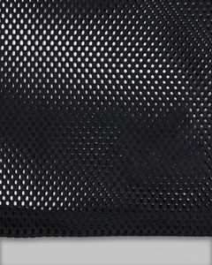 เสื้อถักคอตตอนพิมพ์ลายทางคอวีเสื้อเบสบอลผ้าคอตตอนทรงโอเวอร์ไซส์ - Product Image 3