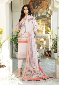 Colección de verano 2024, recién llegados, Shalwar Kameez de alta calidad para mujer, trajes de algodón/césped descosidos, conjunto de 3 uds, opciones de talla grande - Product Image 6