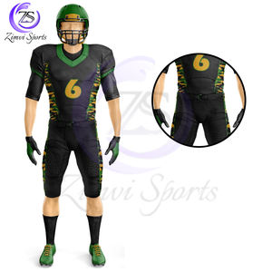 2025 Diseño personalizado de la más alta calidad Su propio patrón Impresión por sublimación Nombre del equipo Tackle Uniforme para tarifa al por mayor - Product Image 5