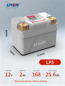 Nouveau modèle 168 CCA haute Performance 113*70*85MM moto 12.8V 2Ah 25.6Wh batterie au <span class=keywords><strong>Lithium</strong></span> pour YTX4L YTZ5S-<span class=keywords><strong>BS</strong></span> YTZ-7S <span class=keywords><strong>YTX5L</strong></span> YTX7L - Product Image 2