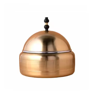 Casseroles en acier inoxydable isolées sous vide élégantes, modernes et élégantes, durables et raffinées avec couvercle de qualité supérieure Pots de stockage des aliments - Product Image 6