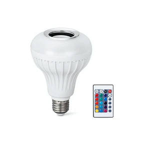 Ampoule LED Myrva avec télécommande, changement de couleur multicolore, culot E26, 110 Lm/W, durée de vie de 25 000 heures, matériau PC, AC 85- - Product Image 1
