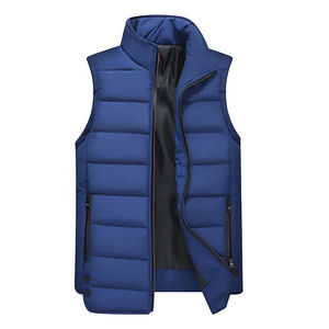 Gilet matelassé en toile décontracté confortable pour homme, imperméable, séchage rapide, respirant, couleur personnalisable, logo personnalisé, taille personnalisée, haute qualité - Product Image 3