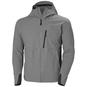 Veste coupe-vent softshell pour hommes de haute qualité coupe ajustée décontractée automne hiver extérieur imperméable polyester nouvel état air - Product Image 1