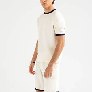 Nouveaux t-shirts pour hommes au design classique, polyester/coton, séchage rapide, respirant, coupe régulière, manches courtes - Product Image 3