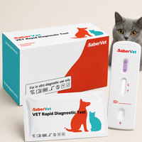 Tests de diagnostic vétérinaire Fpv ab Test de maladie des animaux de compagnie Test rapide d'anticorps du virus de la panleucopénie féline