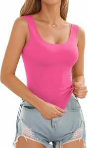 Custom Women's Knitted Tank <b>Top</b> for Gym Fitness Summer Athletic <b>Racer</b> Back Design Personalized Fitness Tank <b>Top</b> - Product Image 6