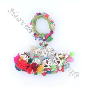 Nueva llegada superventas Customsoft Pom Tassel suministro al por mayor de La India a buen precio del fabricante auténtico BANJARA - Product Image 2