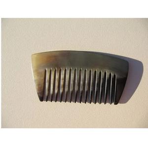 Peigne en corne de buffle indien naturel fait à la main meilleure qualité antistatique corne de boeuf peigne de Massage Agate Technique Animal étanche - Product Image 1