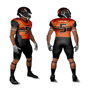 Uniformes de Fútbol Americano Personalizados de Primera Calidad, Diseño Transpirable de Secado Rápido, MOQ Bajo, Nueva Llegada - Product Image 6