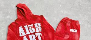 Levi ชุดวอร์มกางเกงวอร์มขายาวมีฮู้ดสำหรับทั้งชายและหญิงชุดวอร์มกางเกงแบบมีกรดประดับพลอยเทียมโลโก้ออกแบบได้ตามต้องการ-100% โพลีเอสเตอร์/ ผ้าฝ้าย - Product Image 6