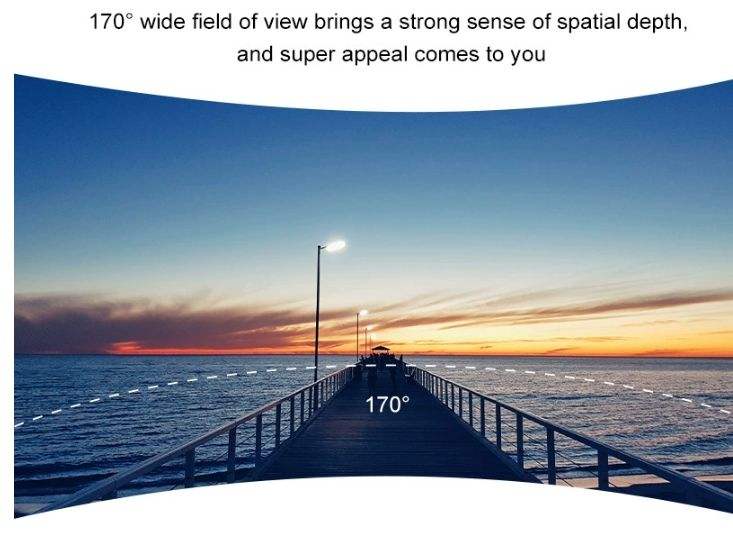 Hongdak Hot Selling 5K WIFI Action Camera CMOS Digital Sports Camera WiFi Shooting Review Outdoor Cycling 154° Wideangle 64GB