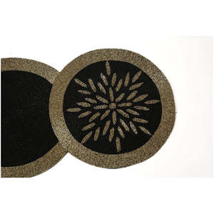 Chemin de table perlé de haute qualité, sans taches, design brodé, approvisionnement en vrac et fabricant des meilleurs coureurs - Product Image 6