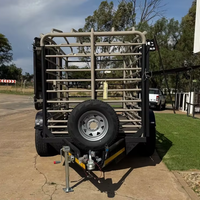Remolque para Ganado de Uso Pesado, Venta Directa de Fábrica, Remolque Agrícola para Transporte de Animales, Remolque para Granja para Transporte de Ganado