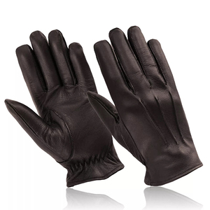 Gants en cuir véritable d'opéra en peau de mouton du Pakistan pour hommes et femmes - Product Image 1