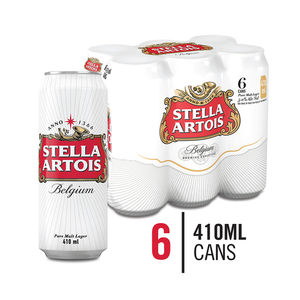 Boîtes de 24 canettes de bière Stella Artois 330ml, cartons de présentation pour les exploitants de distributeurs automatiques et les bureaux, vente en gros - Product Image 2