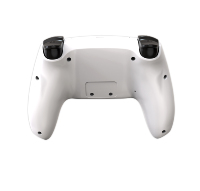Manette sans fil noire et blanche avec joystick TURBO/prise casque - Haut-parleurs intégrés compatibles avec la console P-S5