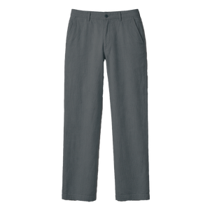 Pantalones de Verano para Hombre, Mezcla de Lino, Lisos, de Pierna Recta, Ligeros, Transpirables, Casuales, de Corte Holgado, de Algodón y Lino - Product Image 6