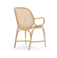 Chaises de jardin relaxantes au design exclusif fabriquées à partir de cadres en rotin de couleur mate bancs d'extérieur avec mobilier naturel