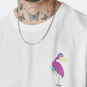 T-shirt surdimensionné élégant Slim Fit Adult Wear Tout nouveau T-shirt d'extérieur Fabriqué au Pakistan Meilleur t-shirt surdimensionné - Product Image 5