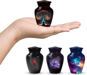 Urn for Human <b>Ashes</b> Adult Men Urns for Cremation <b>Keepsakes</b> Funeral Supplies Male & Female Burial Custom Size Urn - Product Image 2