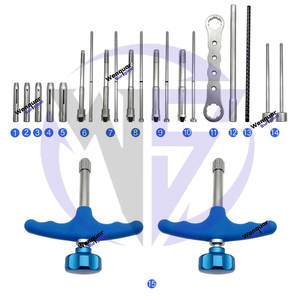 Juego de Instrumentos Quirúrgicos de Acero Inoxidable para la Eliminación del Cartílago de Rodilla, Herramientas Quirúrgicas Ortopédicas Fabricadas por Wenquar - Product Image 2